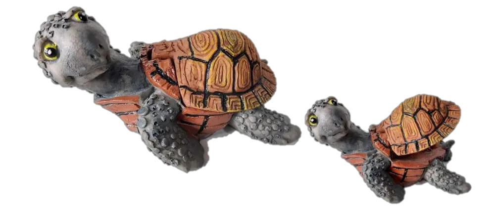 ADORNO DE RESINA TORTUGA