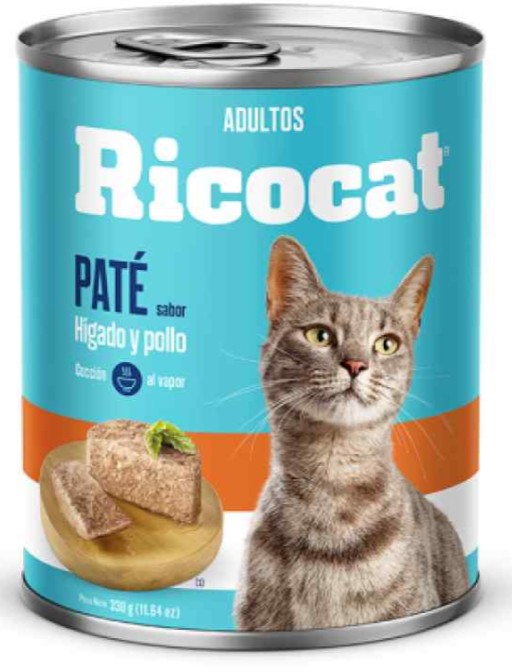 RICOCAT PATE HIGADO Y POLLO 330GR