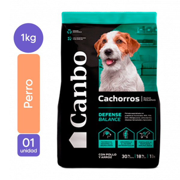 CANBO ALIMENTO PARA PERRO DEFENSE BALANCE CACHORROS POLLO